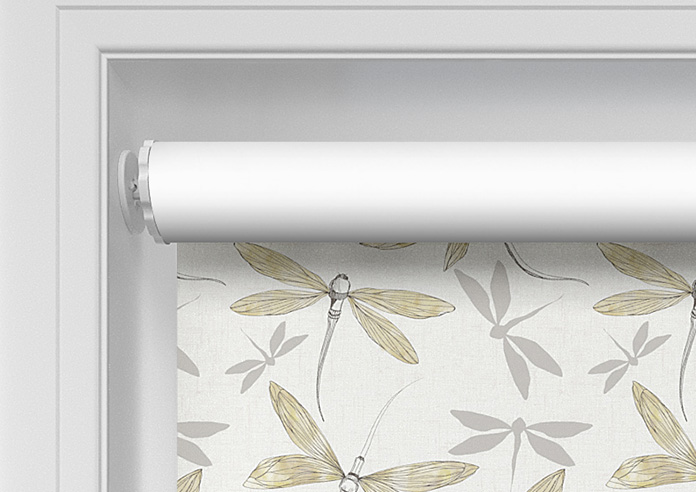 Dragonflies, Sunshine Yellow - Twist&Fit Roller Blind - Image 10